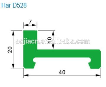 Conveyor UHMW wear strips in Shanghai