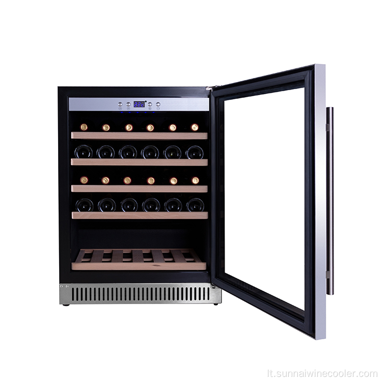 Gamyklinis karšto išpardavimas vienos zonos vyno aušintuvo šaldytuvas