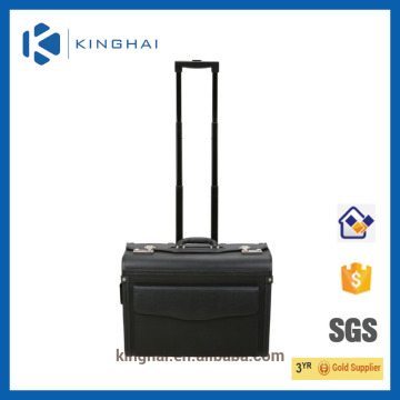 Popular black pilot trolley case