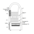 Dispositivo de desinfecção UV-C para salas de cirurgia