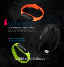 Time Monitoring digital heart rate monitor pedometer bracelet