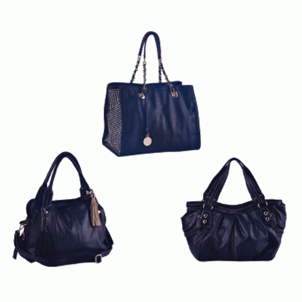 Leather lady handbag