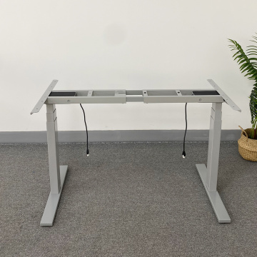 Electric Adjustable Height Desk With Keyboard Tray