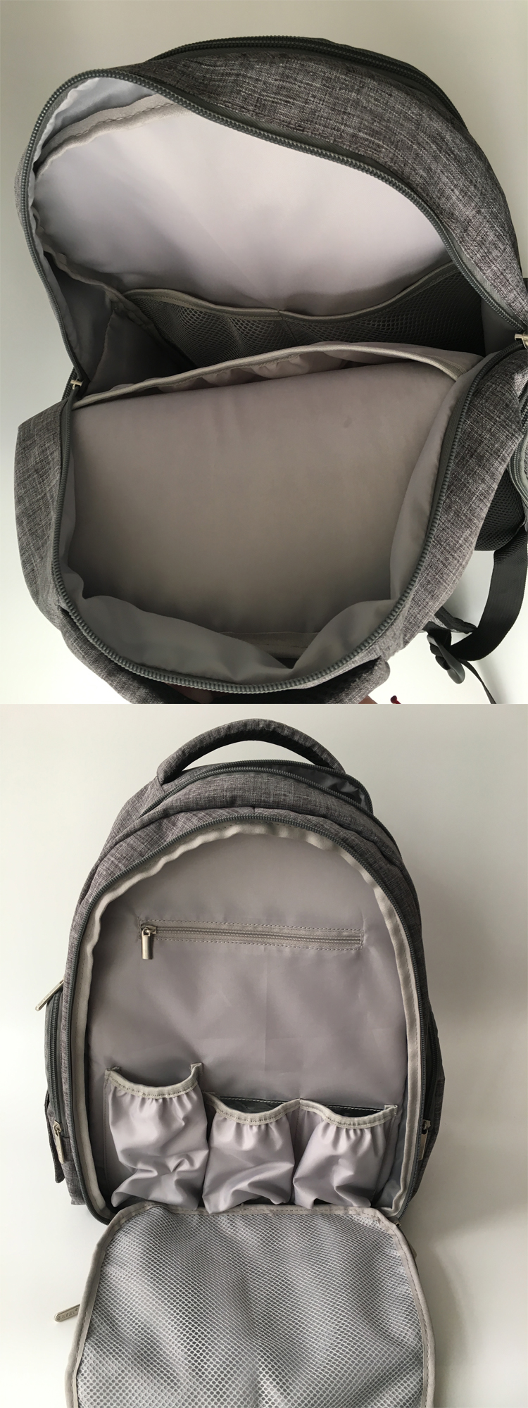 Multi-Function mummy nappy backpack diaper bag with changing pad