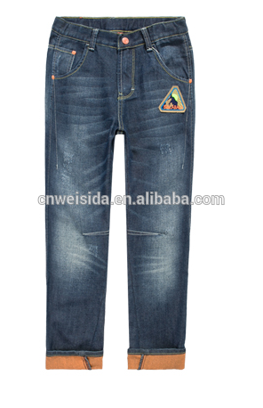 2015 Fashion design color jeans for boys