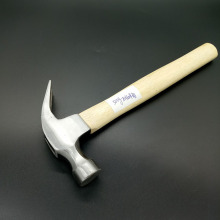 500g claw hammer with wooden handel