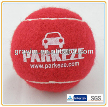 White printing personalized tennis ball