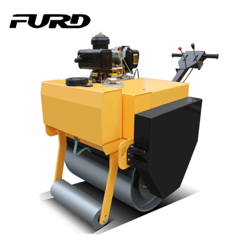 500Kg 700mm Single Wheel Vibration Road Roller Compactor For Paving (FYL-700)