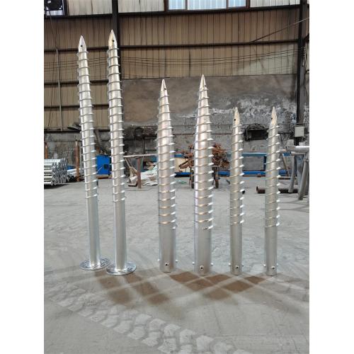 Ground Screw Anchor Helical Pile No-Dig Ground Screw