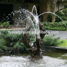 Outdoor decorative bronze animal dolphin water fountain cooper dolphin garden fountains