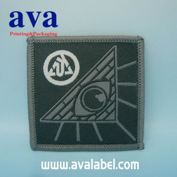 shoulder woven patches in apparel