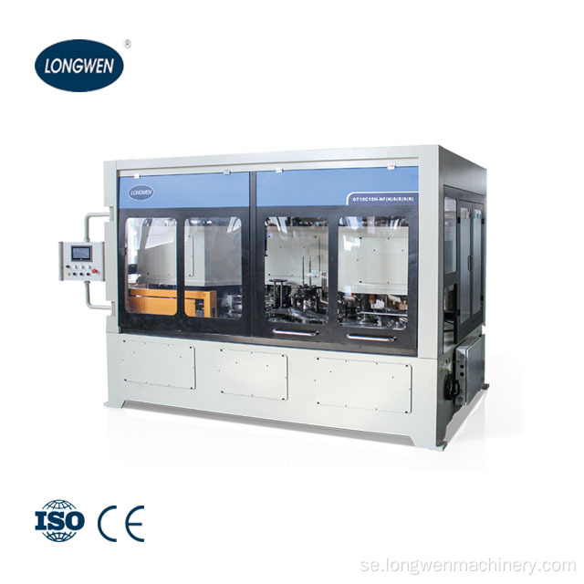Helautomatisk aerosolburk vakuum läcktestare inspektionsmaskin för tinburk tillverkande maskin produktionslinje