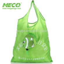 custom pattern nylon foldable shopping bags