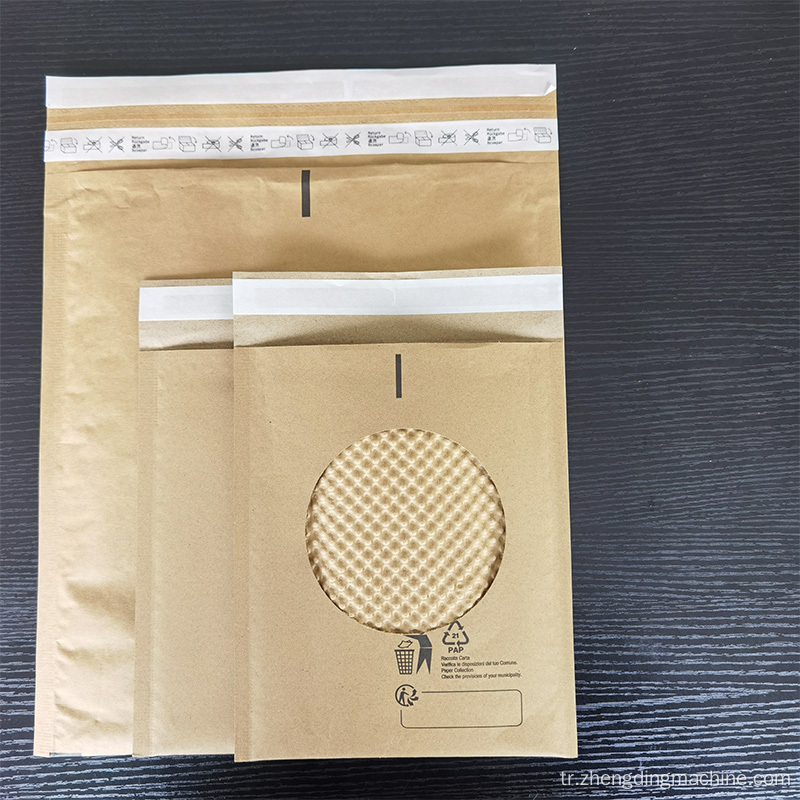 Kraft Paper Hava Kabarcığı Posta Çantası Yapım Makinesi