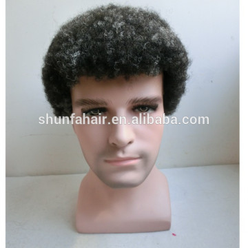 afro toupee,hair toupee for black men,Afro curly toupee