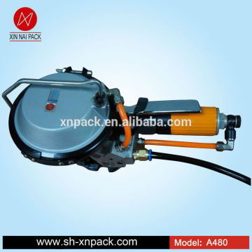 A480 hand held steel strap hand pneumatic strapping machine