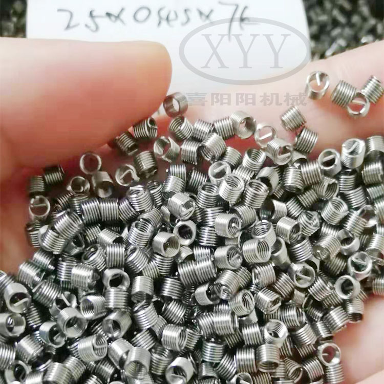 M1.6*0.35*1D Stainless Steel Threaded Inserts Fasteners for Aluminum I