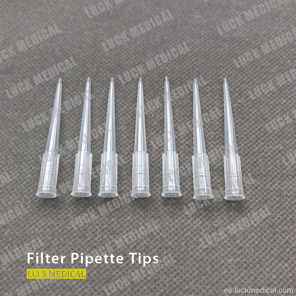 Consejos de transferencia de plástico desechables micropipette