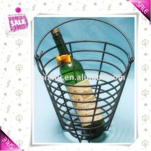 Metal wine basket
