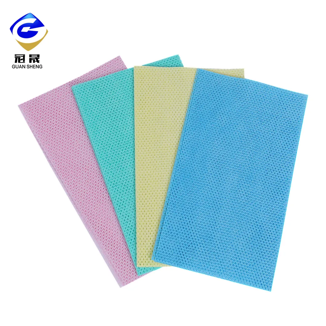 Spunlace Non Woven Fabric with Mesh