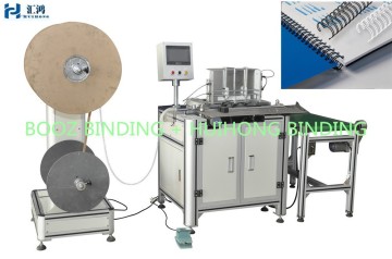Twin loop wire binding machine, wire - O binding machine