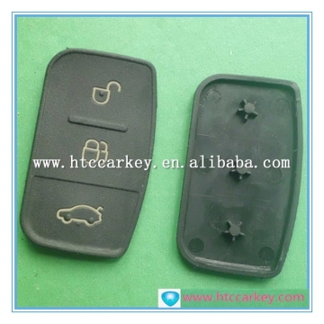 rubber remote control cover 3 button For ford remote key case