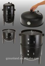 16'' vertical bbq grill & fish smokers