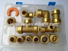 cUPC NSF approved Lead Free Brass Push Fit Pipe Fitting