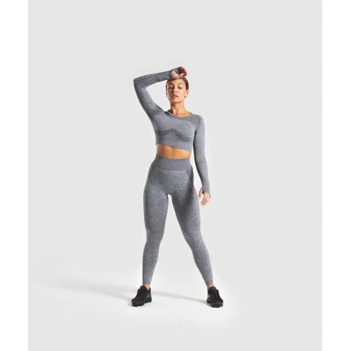 Nahtlose Leggings Activewear Yoga-Sets