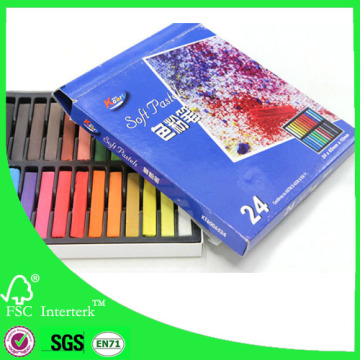 24 color pastel chalk/ soft pastel chalk /artist pastel chalk