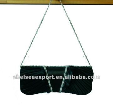 fashion lady beauty satin evening bag