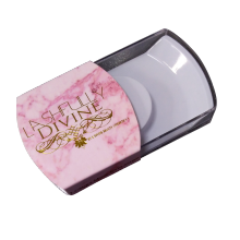 Marble Pattern Custom Eyelash Paper Sleeve