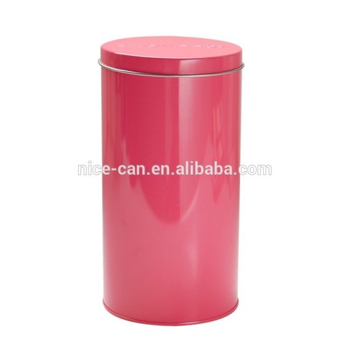 Plain Round Tin Box