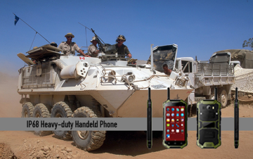 IP68 Heavy-duty Handheld Phone