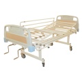 Ręczne regulowane 2 korbowe łóżko typu szpitalnego