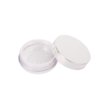 Empty Round Loose Powder Case