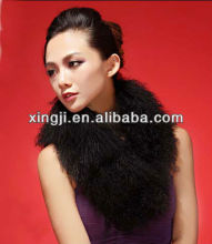 Tibet lamb fur collar