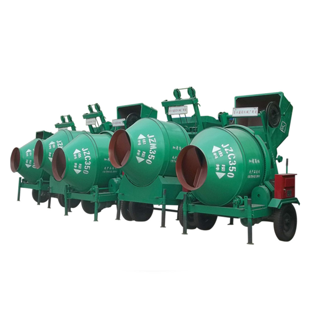 Hopper portable ready mix JZC concrete mixer price