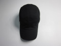 Män svarta 5 Panel Polyester Mesh promotion Cap