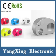 penny box for counting EURO,USD elephant shape digital piggy bank penny box
