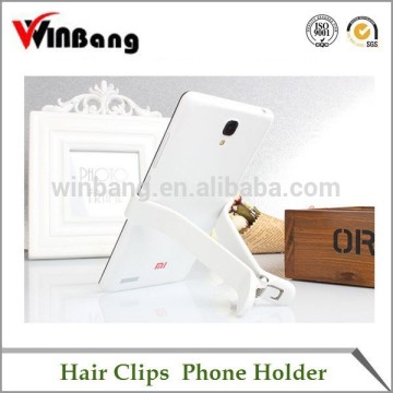Easy to Carry Plasitc Hair Clips Phone Holder