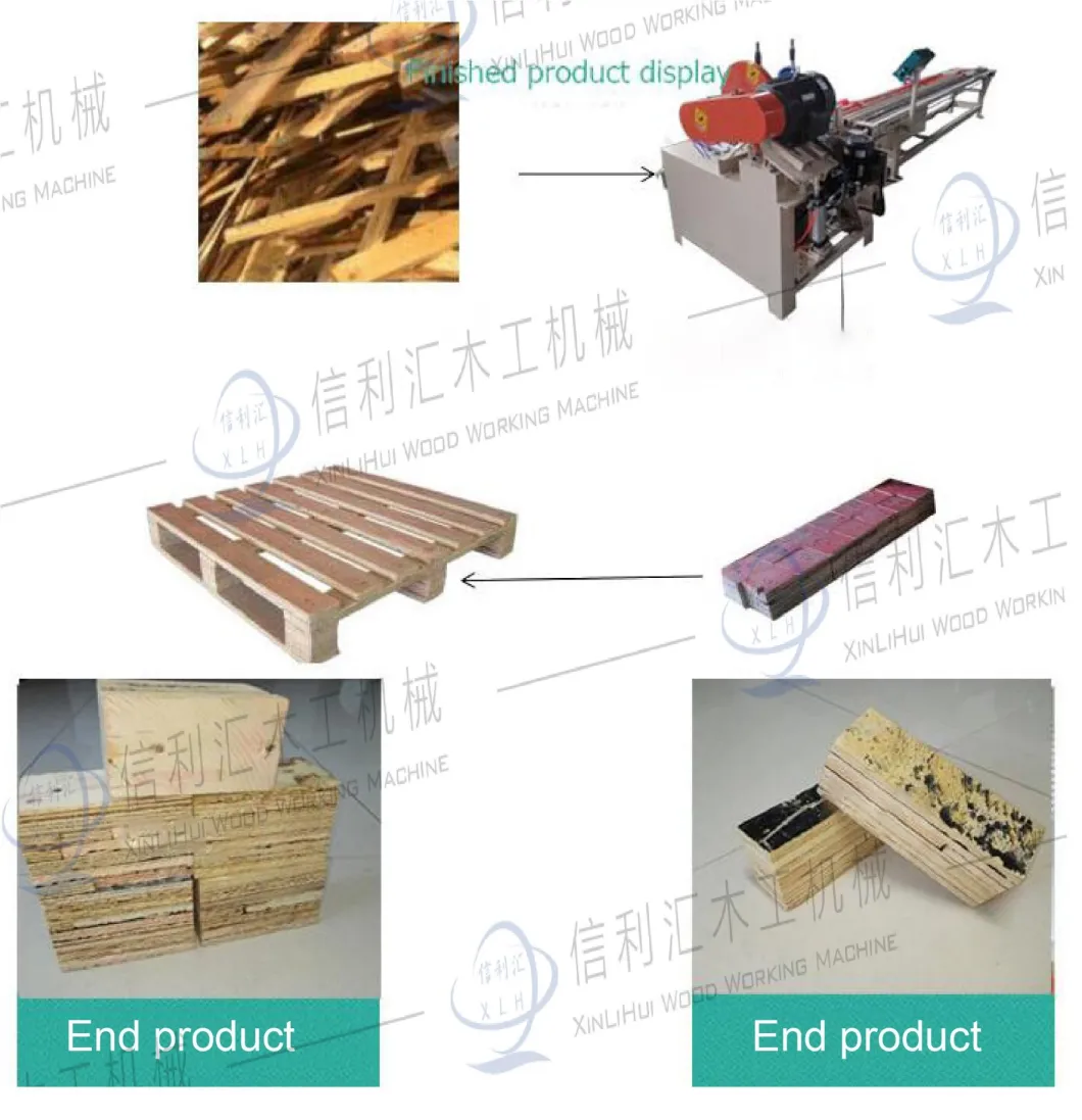 Automatic Wood Pallet Plywood Block Nailing Machine Hot Sale China Best Wood Pallet Automatic Production Line