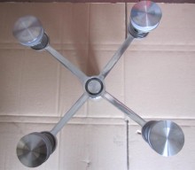 Four Claws Stainless Steel Glass Spider (GS-01)