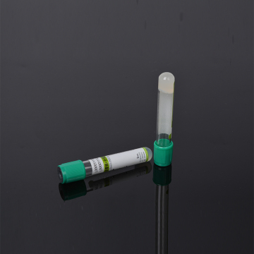 Heparin sodium separation gel blood collection tube