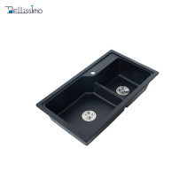 Ld-Sp01 High-End Farmhouse Undermount Quartz Granite Kitchen Sink