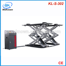 Free standing hydraulic scissor car lift for car workshop
