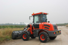 Everun Brand CE Certificated Articulated 1.6 Ton Compact Wheel Loader