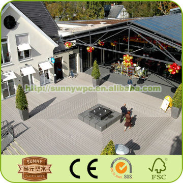 buy anti-slip used China composite decking