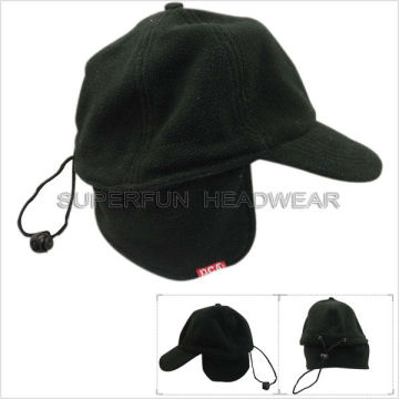 manufacture 2013 popular fleece material baseball caps with earflaps