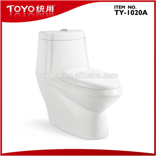 Elegant design one piece toilet